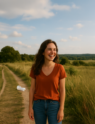 Photo editing example